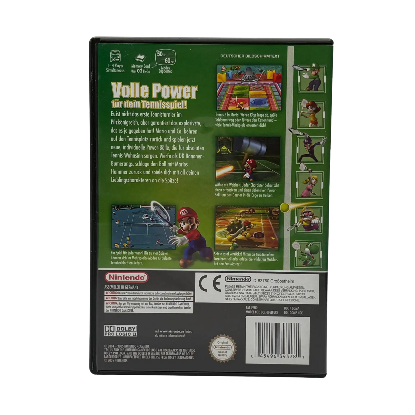 Mario Power Tennis - Nintendo GameCube - gebraucht - OVP