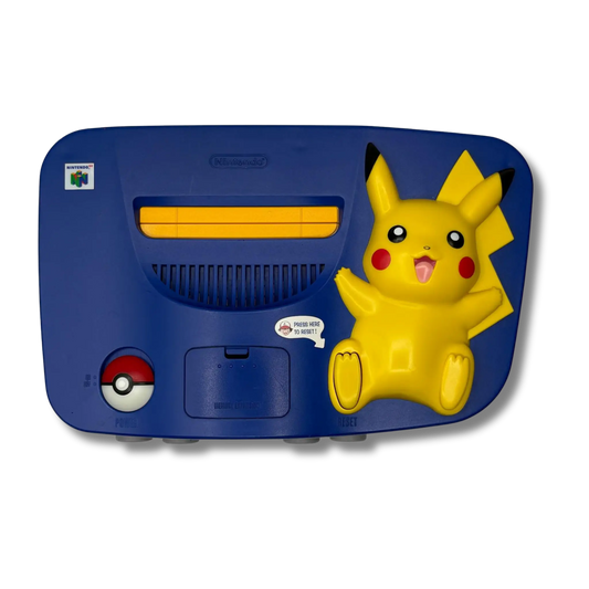 Nintendo 64 (N64) Pikachu Edition - gebraucht (sehr guter Zustand) inkl. Zubehör