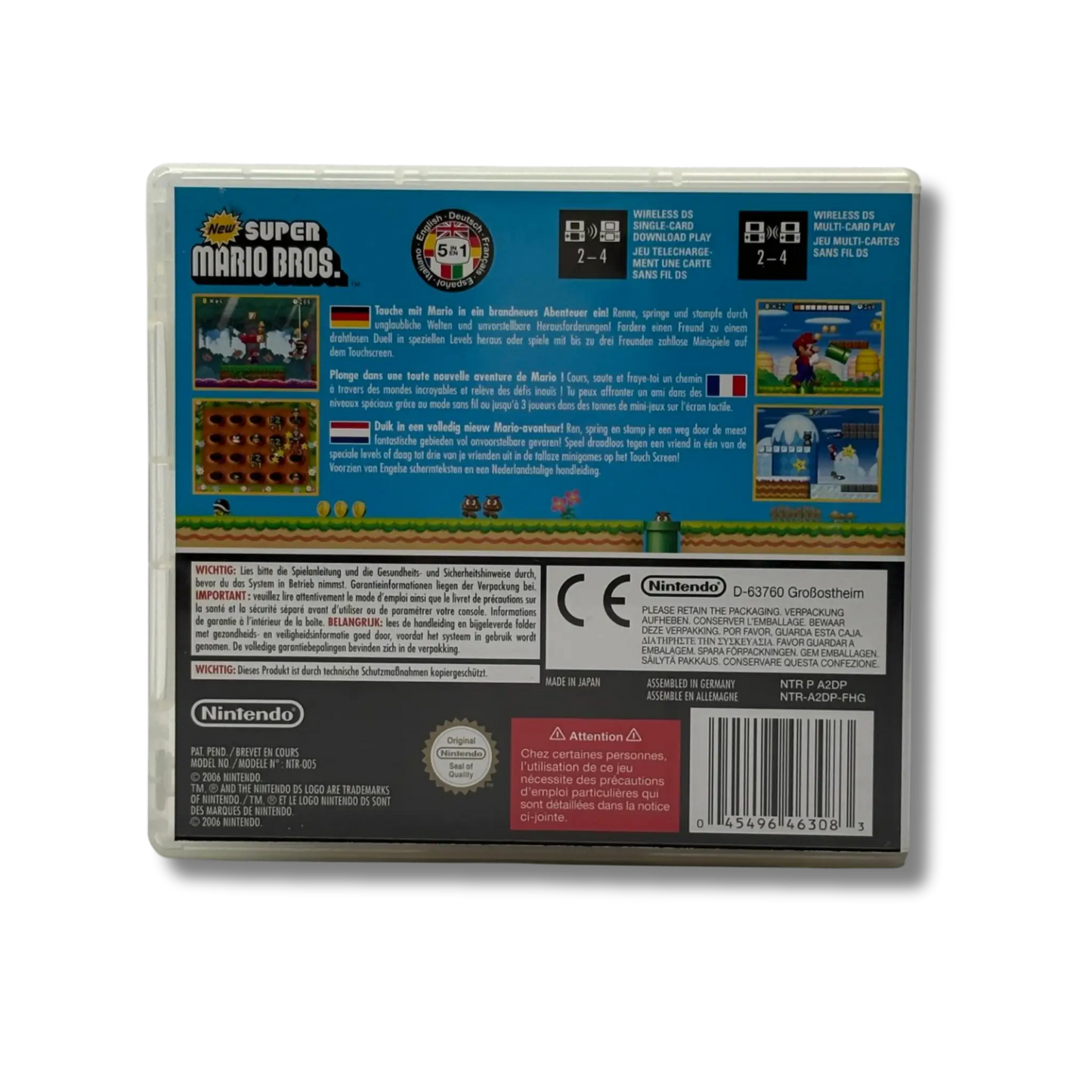 New Super Mario Bros. - Nintendo DS (NDS) - Modul & OVP - sehr guter Zustand