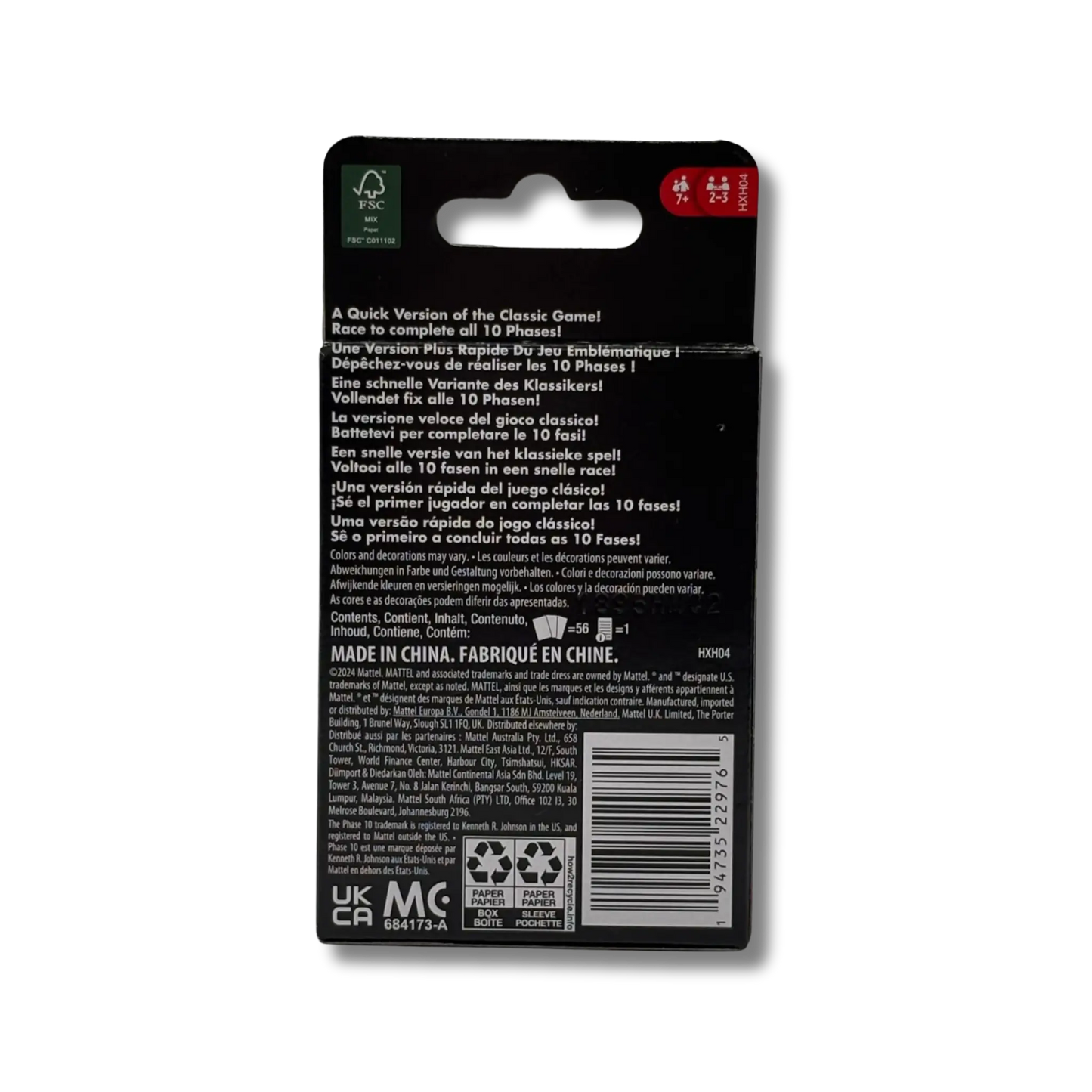 Phase 10 Express - Kartenspiel - Mattel Games - neu und OVP