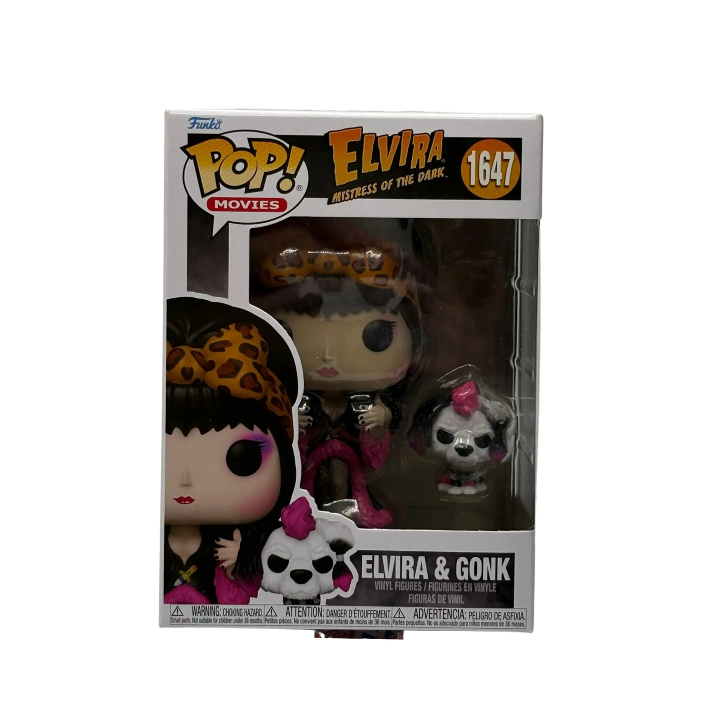 Funko Pop! Figur - Elvira: Mistress Of The Dark - Elvira & Gonk #1647 - neu & OVP