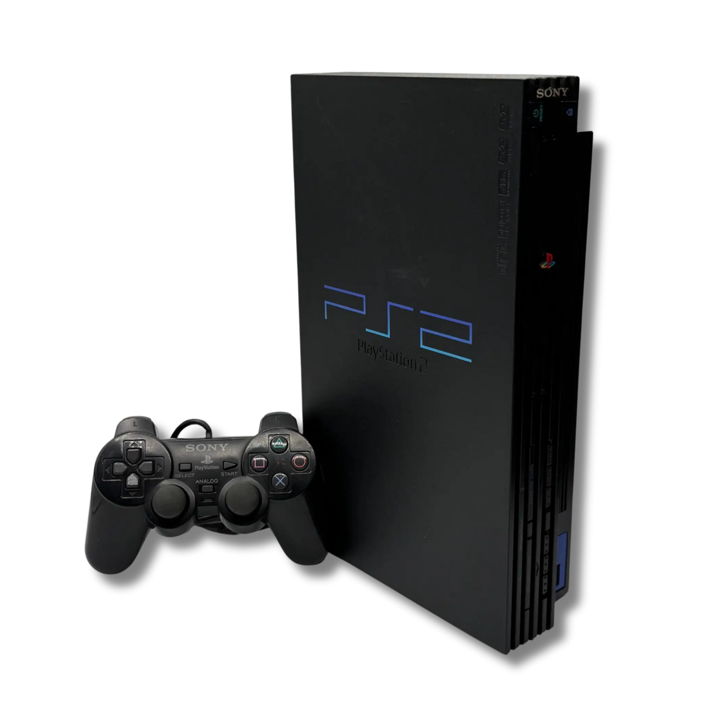 Playstation 2 (PS2) Fat Konsole - schwarz - Modell SCPH-30004 PAL - gebraucht (gut)