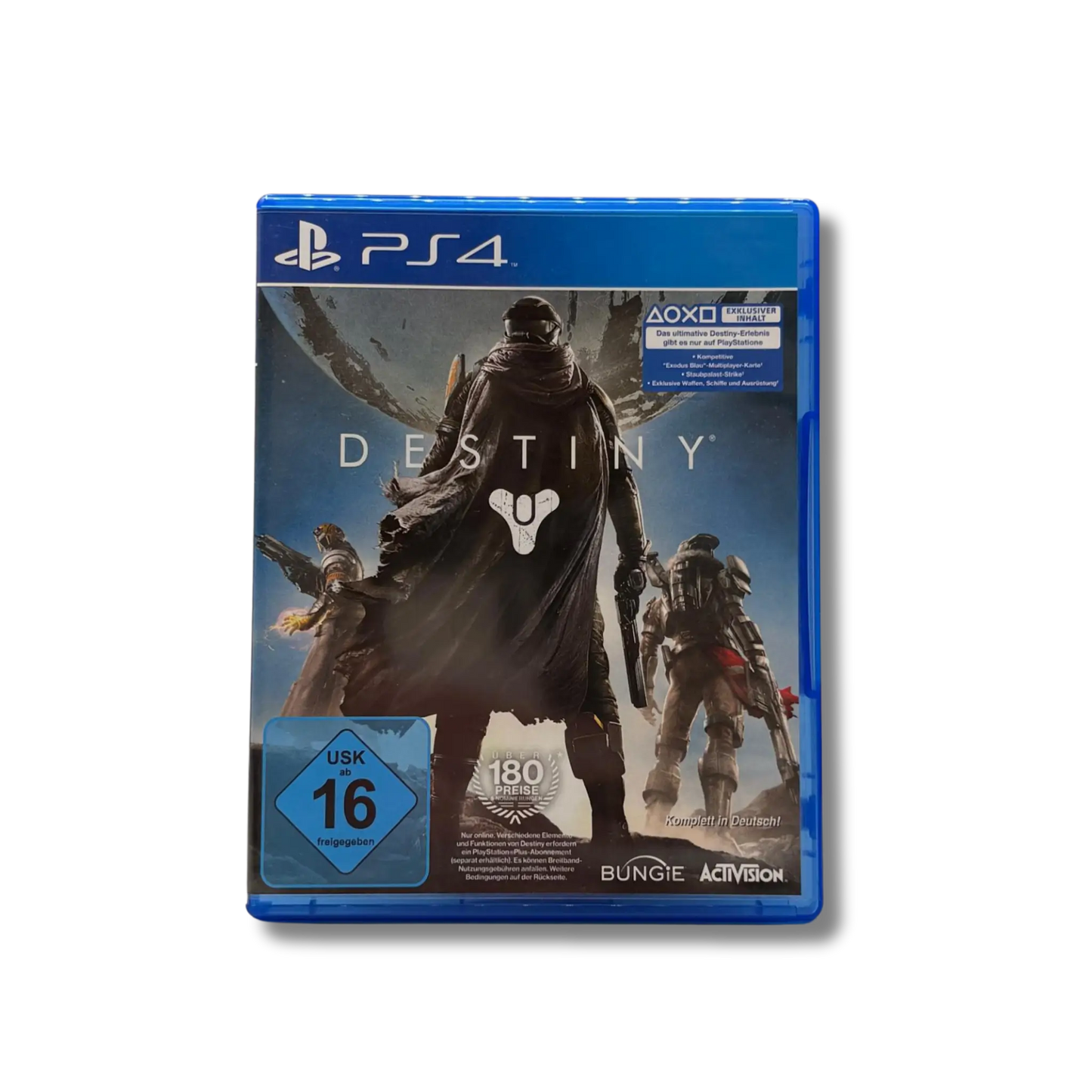 Playstation 4 (PS4) Pro schwarz - 1 TB - mit Controller und Destiny - gebraucht (gut)