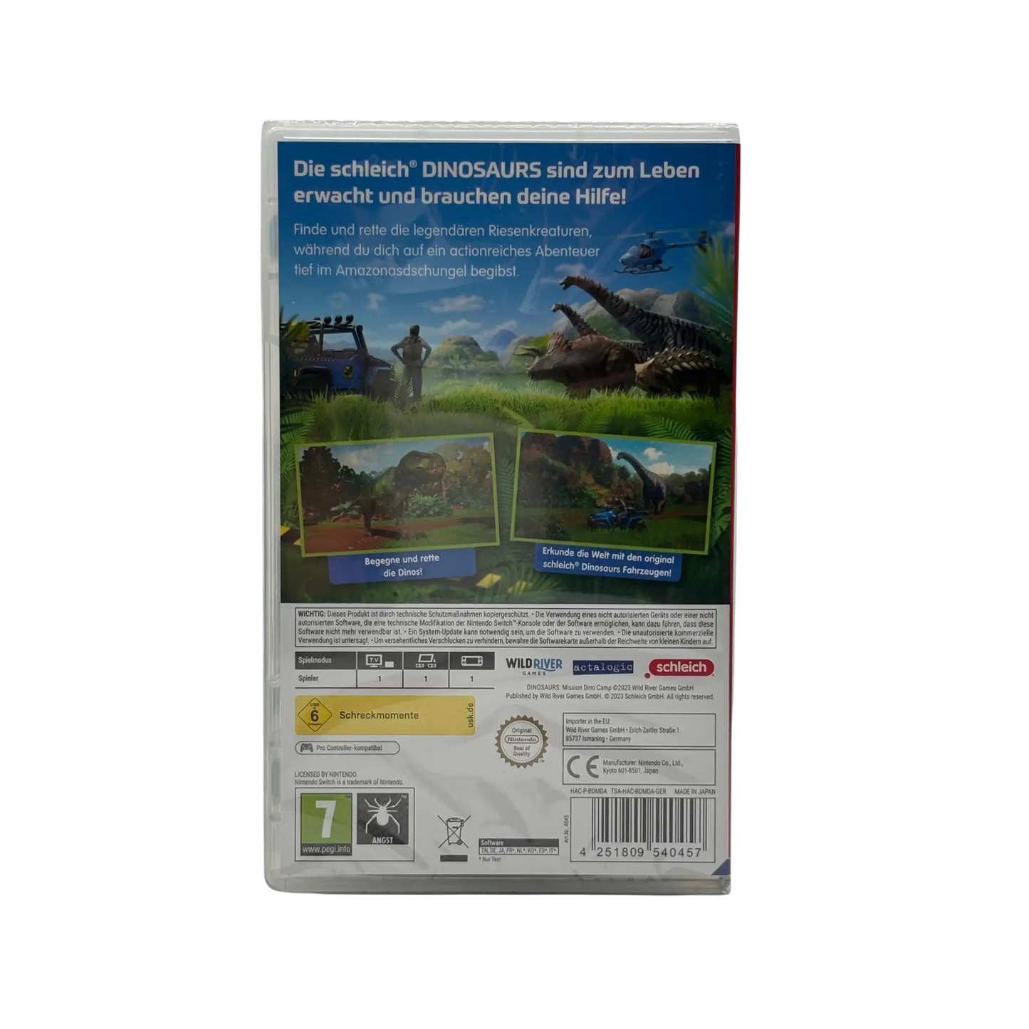 Dinosaurs: Mission Dino Camp - Nintendo Switch - neu Spiel Zockerkiste