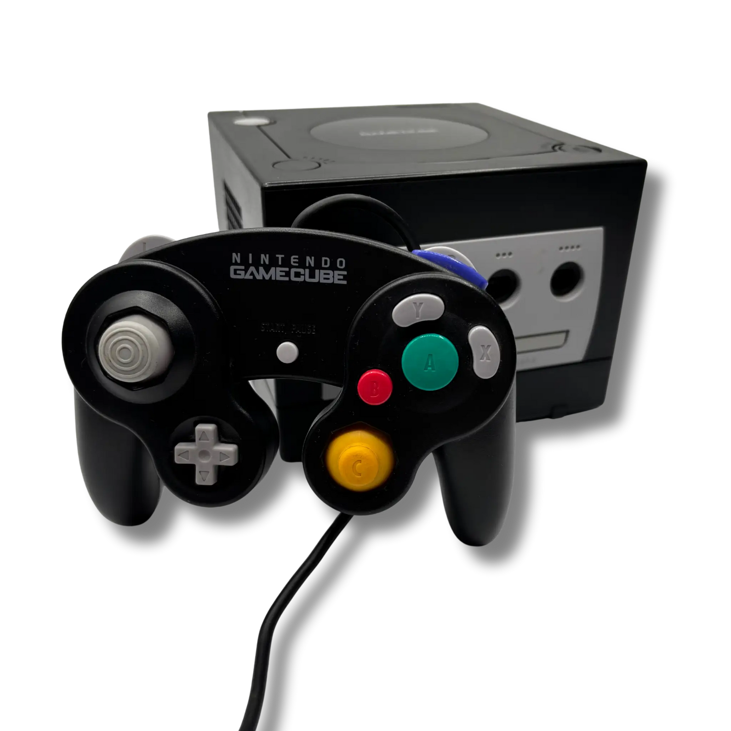 Nintendo GameCube in schwarz - gebraucht (guter Zustand) - DOL-001