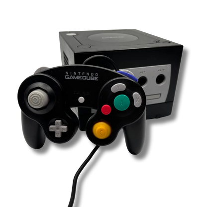 Nintendo GameCube in schwarz - gebraucht (guter Zustand) - DOL-001
