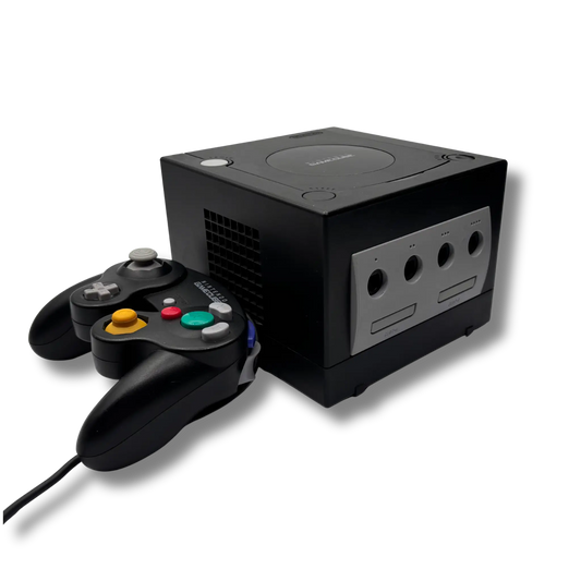 Nintendo GameCube in schwarz - gebraucht (guter Zustand) - DOL-001