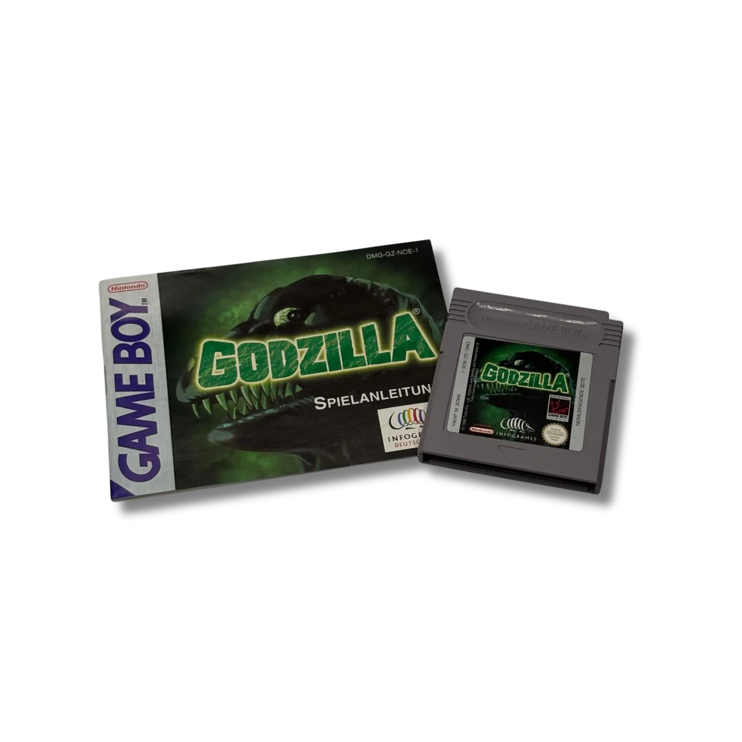 Godzilla - Nintendo Game Boy - Modul (gebraucht, sehr gut) & Anleitung