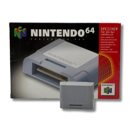 Nintendo 64 (N64) Controller Pak NUS-004 - gebraucht - wie neu mit OVP