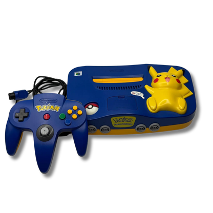 Nintendo 64 (N64) Pikachu Edition - gebraucht (sehr guter Zustand) inkl. Zubehör