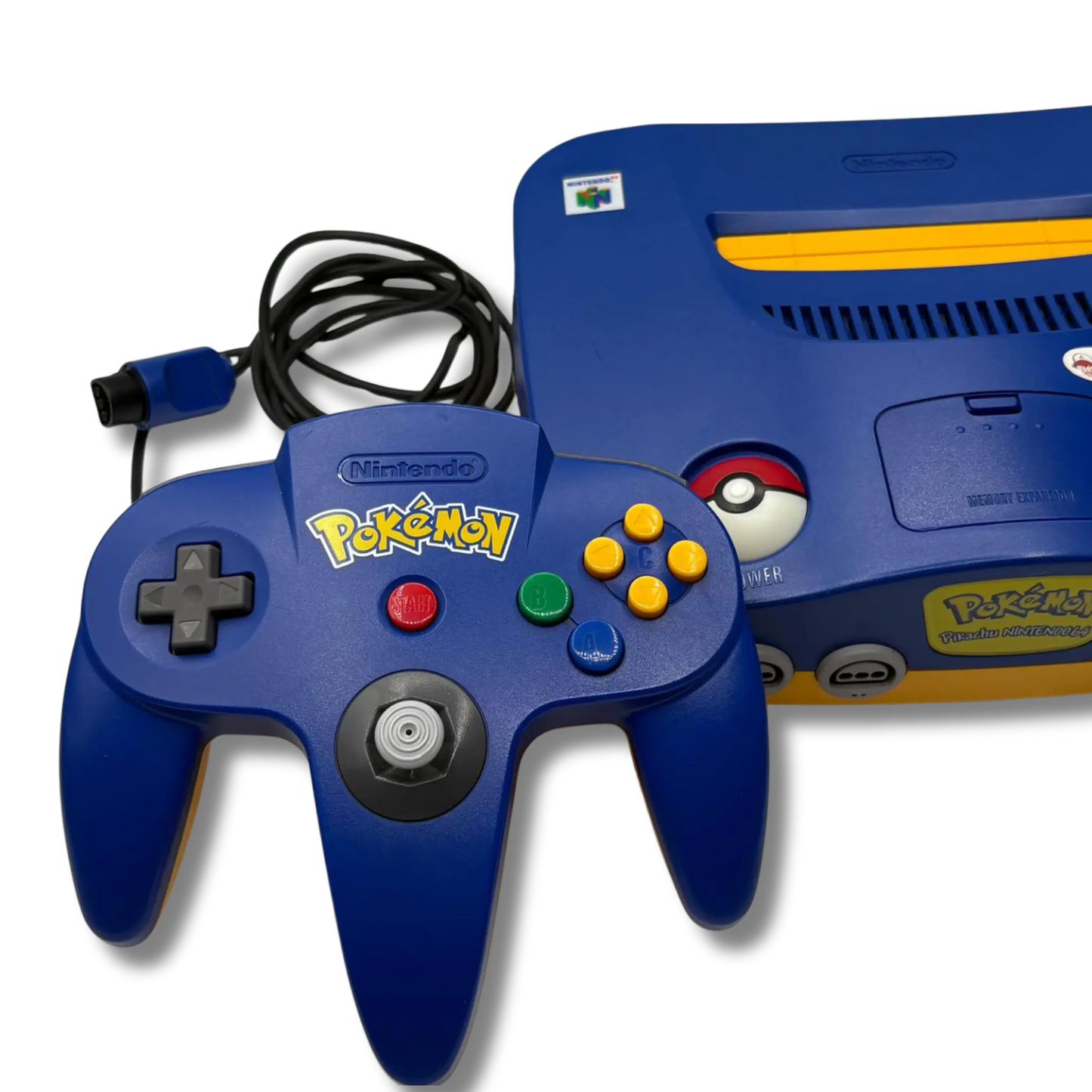 Nintendo 64 (N64) Pikachu Edition - gebraucht (sehr guter Zustand) inkl. Zubehör