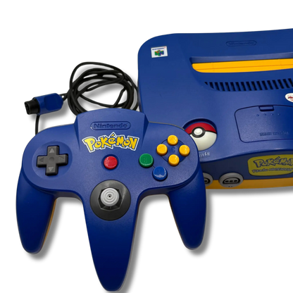 Nintendo 64 (N64) Pikachu Edition - gebraucht (sehr guter Zustand) inkl. Zubehör