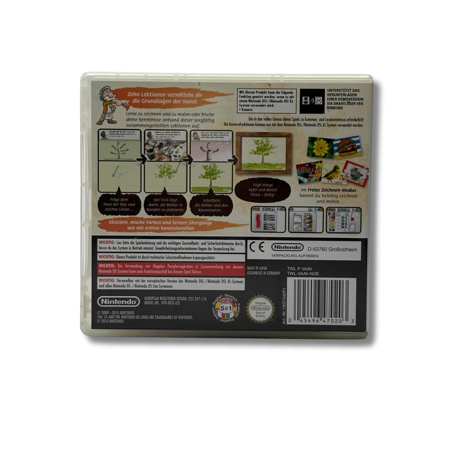 Art Academy - Nintendo DS (NDS) - Modul & OVP - sehr guter Zustand