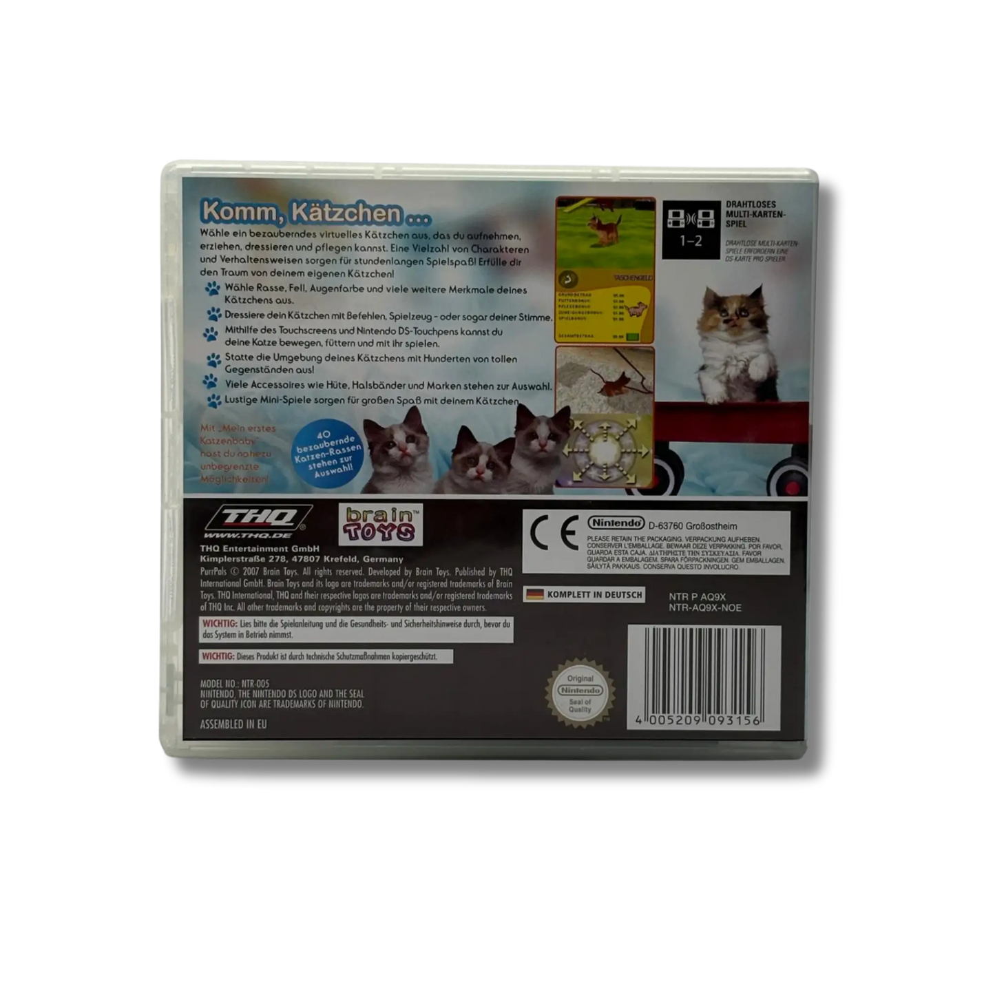 Mein Erstes Katzenbaby - Nintendo DS (NDS) - Modul & OVP - sehr guter Zustand