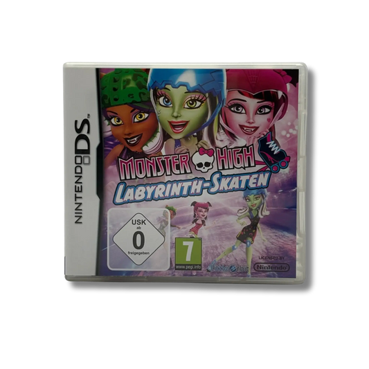 Monster High: Labyrinth Skaten - Nintendo DS (NDS) - Modul & OVP - sehr guter Zustand