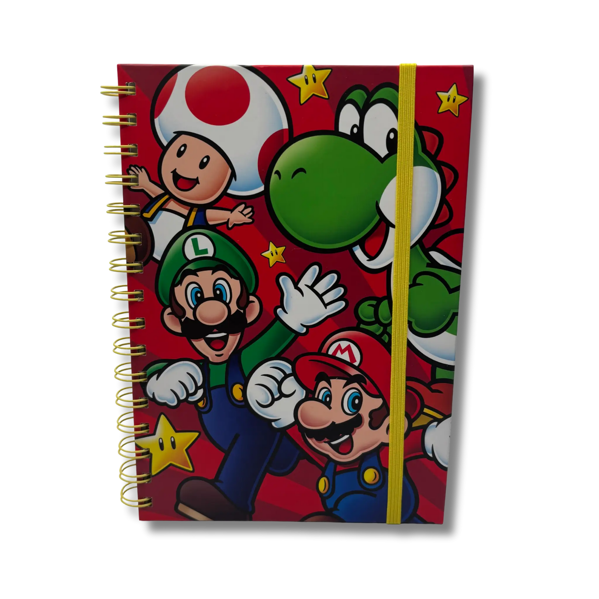 Notizblock im Nintendo Look - Super Mario, Bowser, usw. Merchandise Zockerkiste