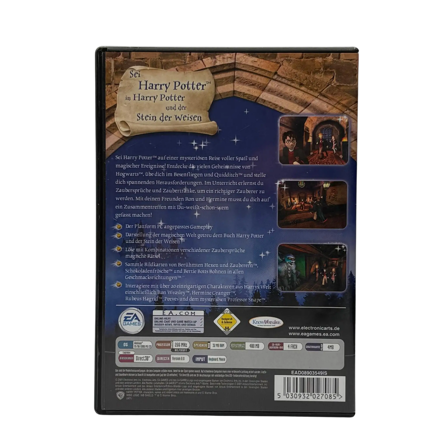 Harry Potter und der Stein der Weisen - PC Spiel CD - OVP - guter Zustand