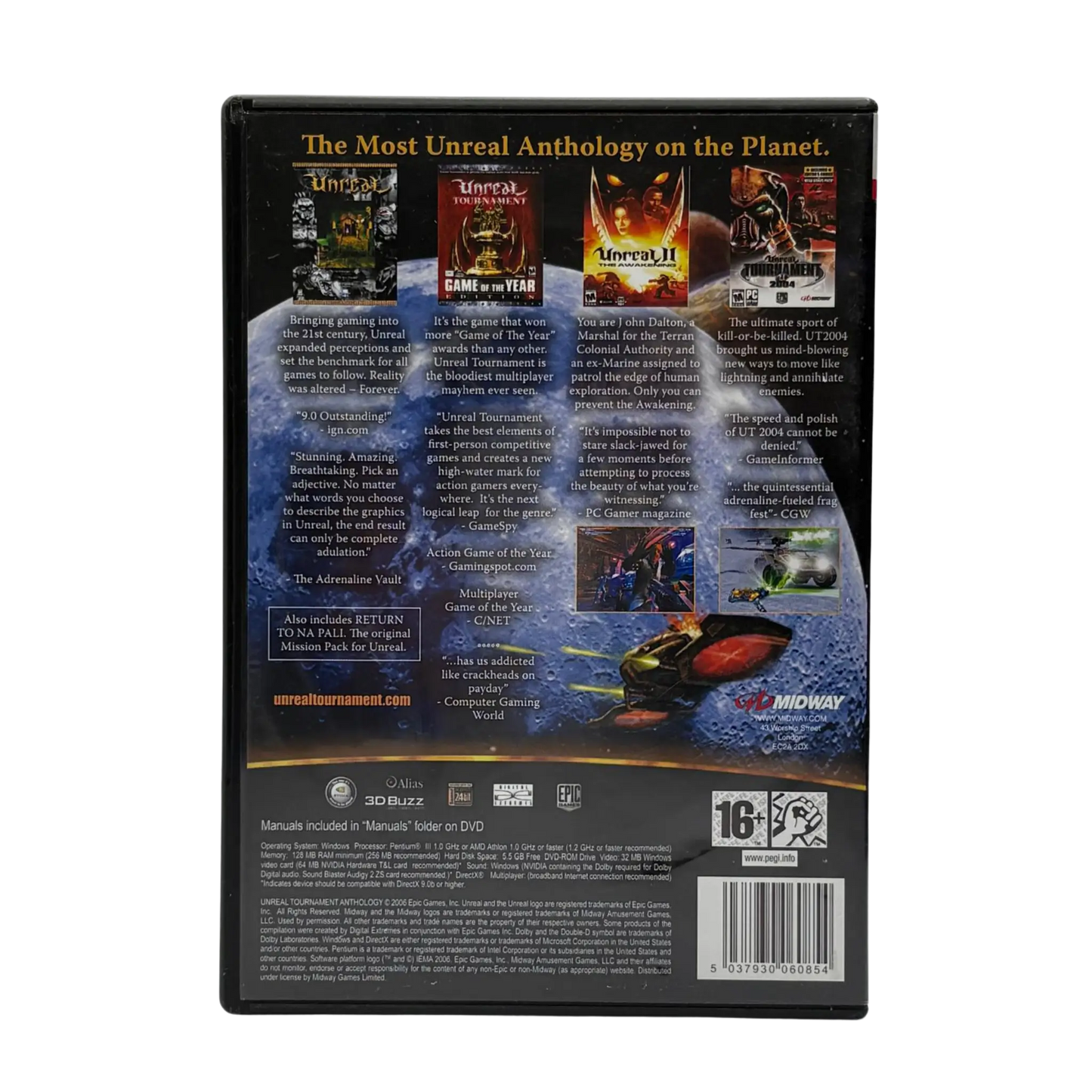 Unreal Anthology - PC Spiel DVD - OVP - sehr guter Zustand