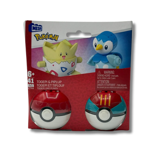MEGA Pokémon Bauspielzeug-Set Togepi & Plinfa - Pokéball 2er-Pack - neu