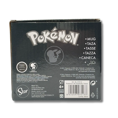 Pokemon Tasse - Kaffetasse im Pokeball Look - neu Merchandise Zockerkiste