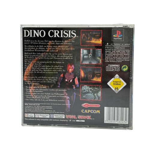 Dino Crisis - Playstation 1 (PS1) - OVP & CIB - Zustand akzeptabel