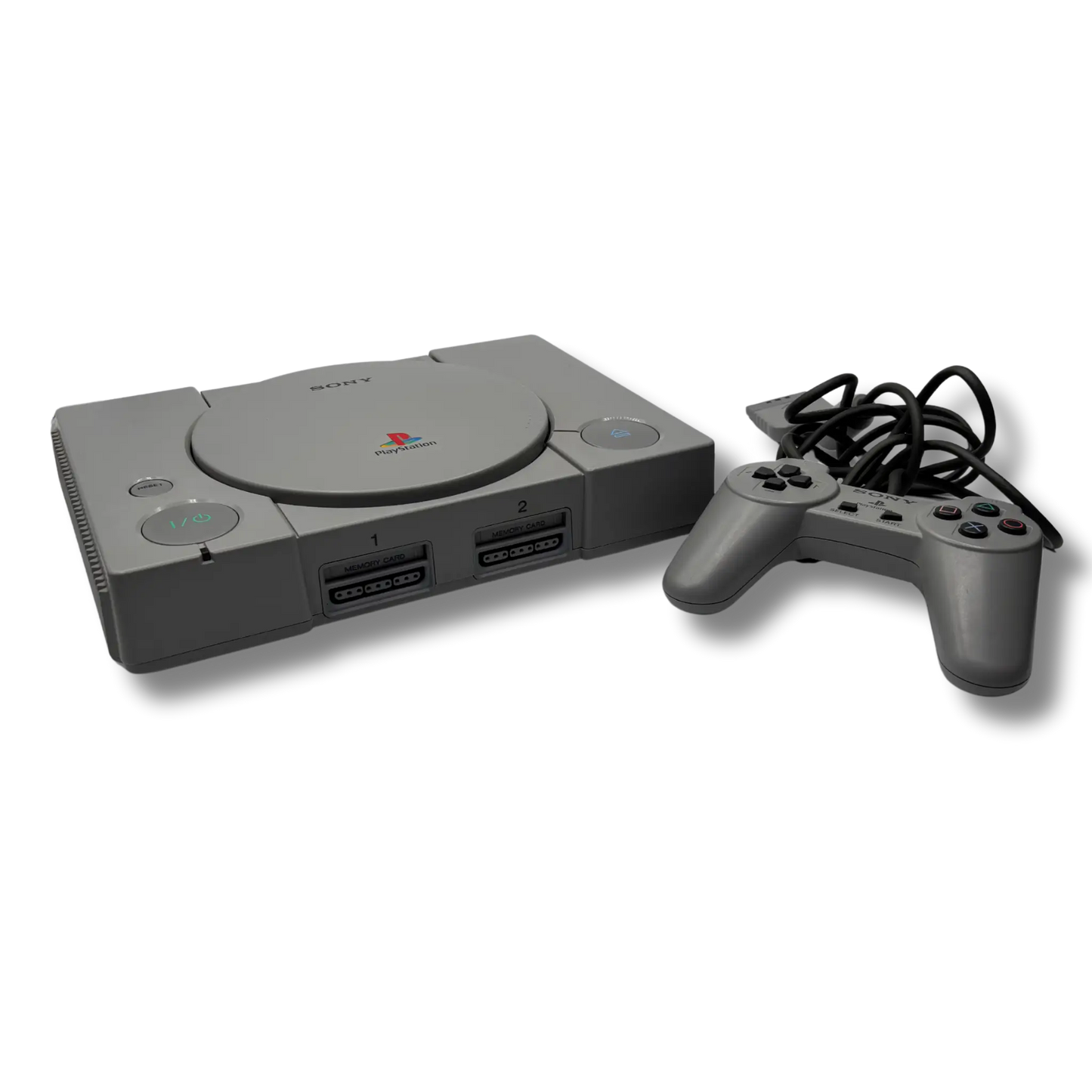 Playstation 1 (PS1) Konsole - grau - Modell PAL SCPH-7502 - gebraucht (sehr gut)
