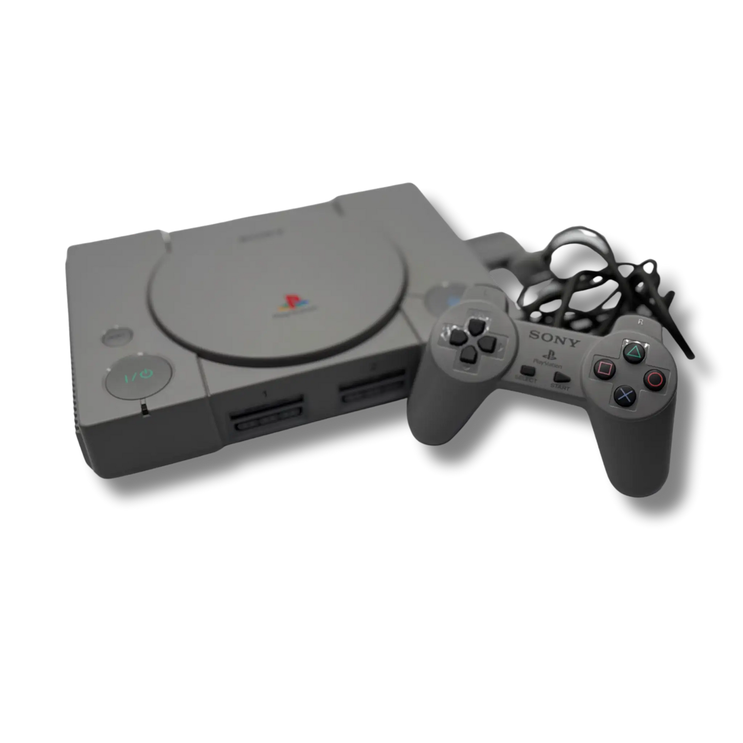 Playstation 1 (PS1) Konsole - grau - Modell PAL SCPH-7502 - gebraucht (sehr gut)