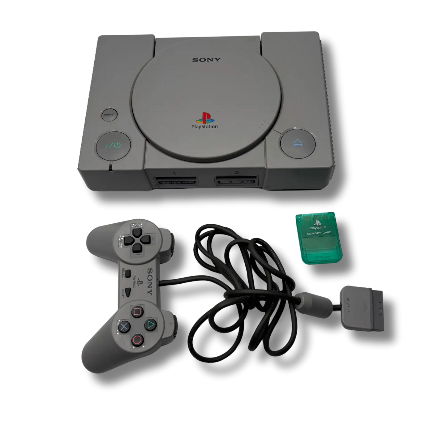 Playstation 1 (PS1) Konsole - grau - Modell PAL SCPH-7502 - gebraucht (sehr gut)