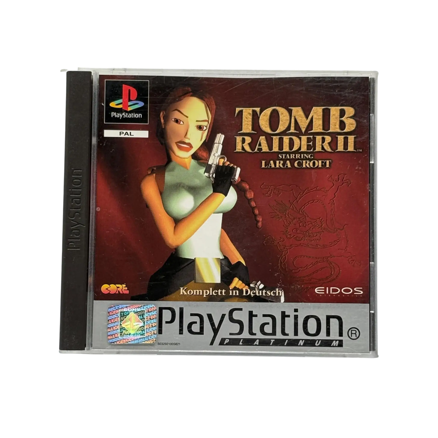 Tomb Raider 2 - Playstation 1 (PS1) - Platinum - OVP - Zustand akzeptabel Spiel Zockerkiste