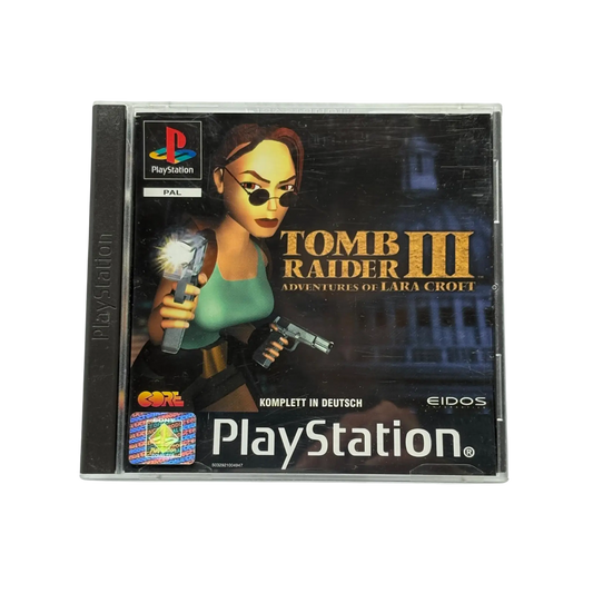 Tomb Raider 3: Adventures Of Lara Croft - Playstation 1 (PS1) - OVP
