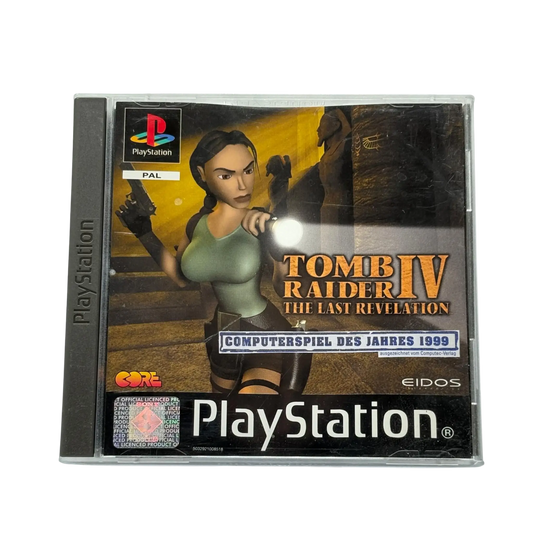 Tomb Raider 4: The Last Revelation - Playstation 1 (PS1) - OVP