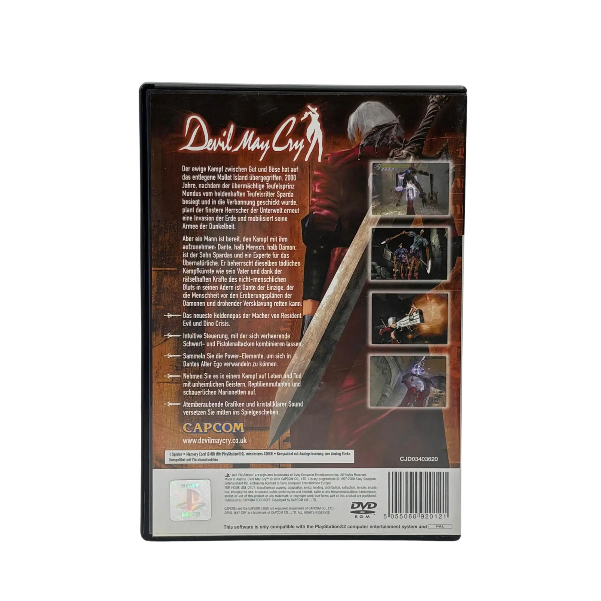 Devil May Cry - Playstation 2 (PS2) - OVP Spiel Zockerkiste