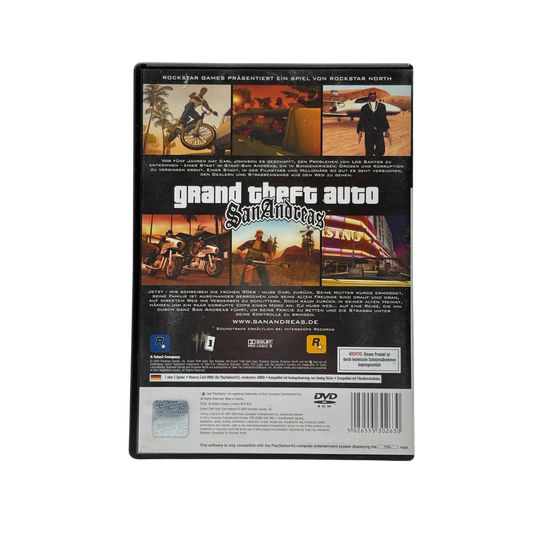 Grand Theft Auto: San Andreas (GTA SA) - Playstation 2 (PS2) - OVP