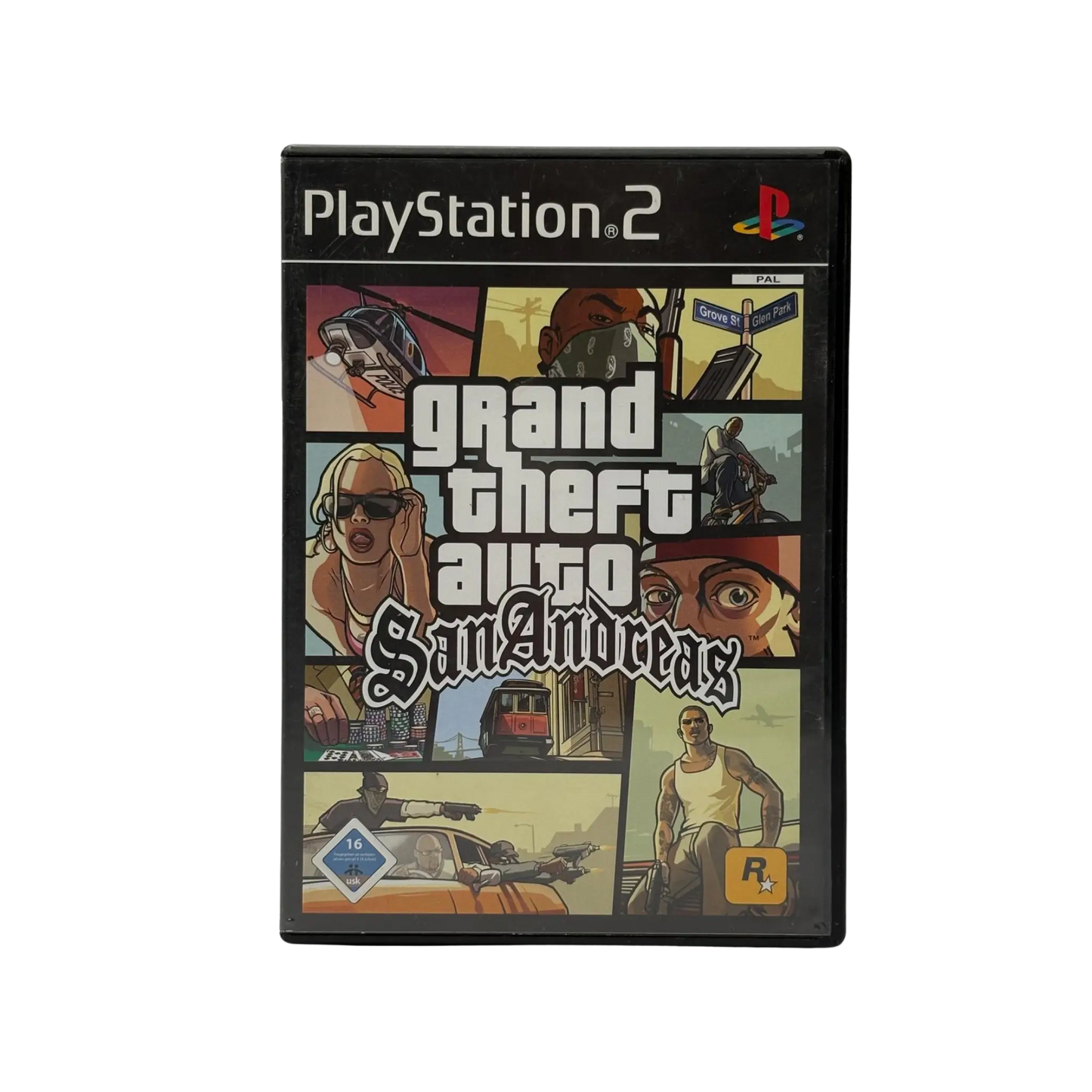 Grand Theft Auto: San Andreas (GTA SA) - Playstation 2 (PS2) - OVP