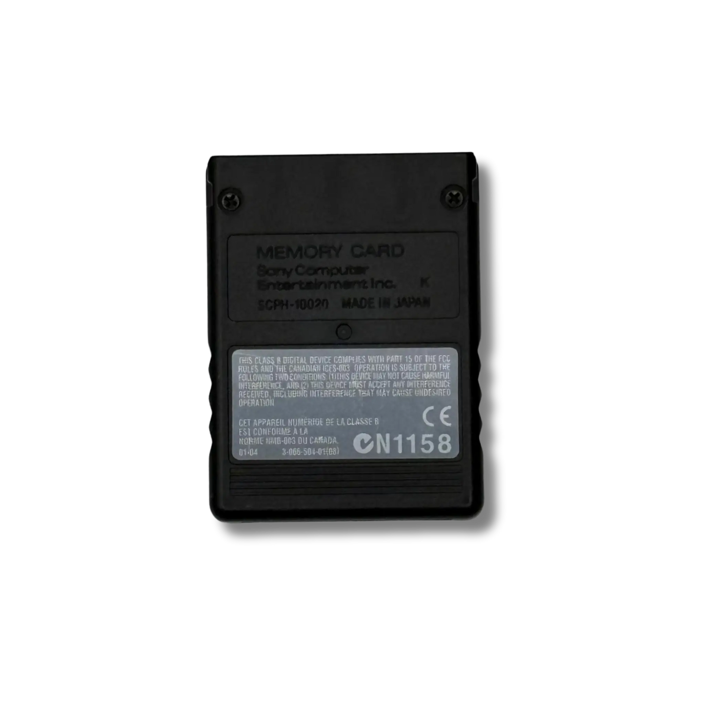 Memory Card (original, schwarz) für Playstation 2 (PS2) - 8 MB - gebraucht - sehr guter Zustand Zubehör Zockerkiste