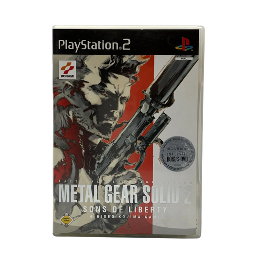 Metal Gear Solid 2: Sons of Liberty - Playstation 2 (PS2) - OVP