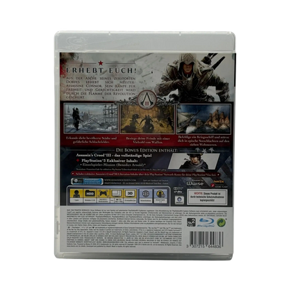 Assassin’s Creed III - Playstation 3 (PS3) - OVP - sehr guter Zustand Spiel Zockerkiste