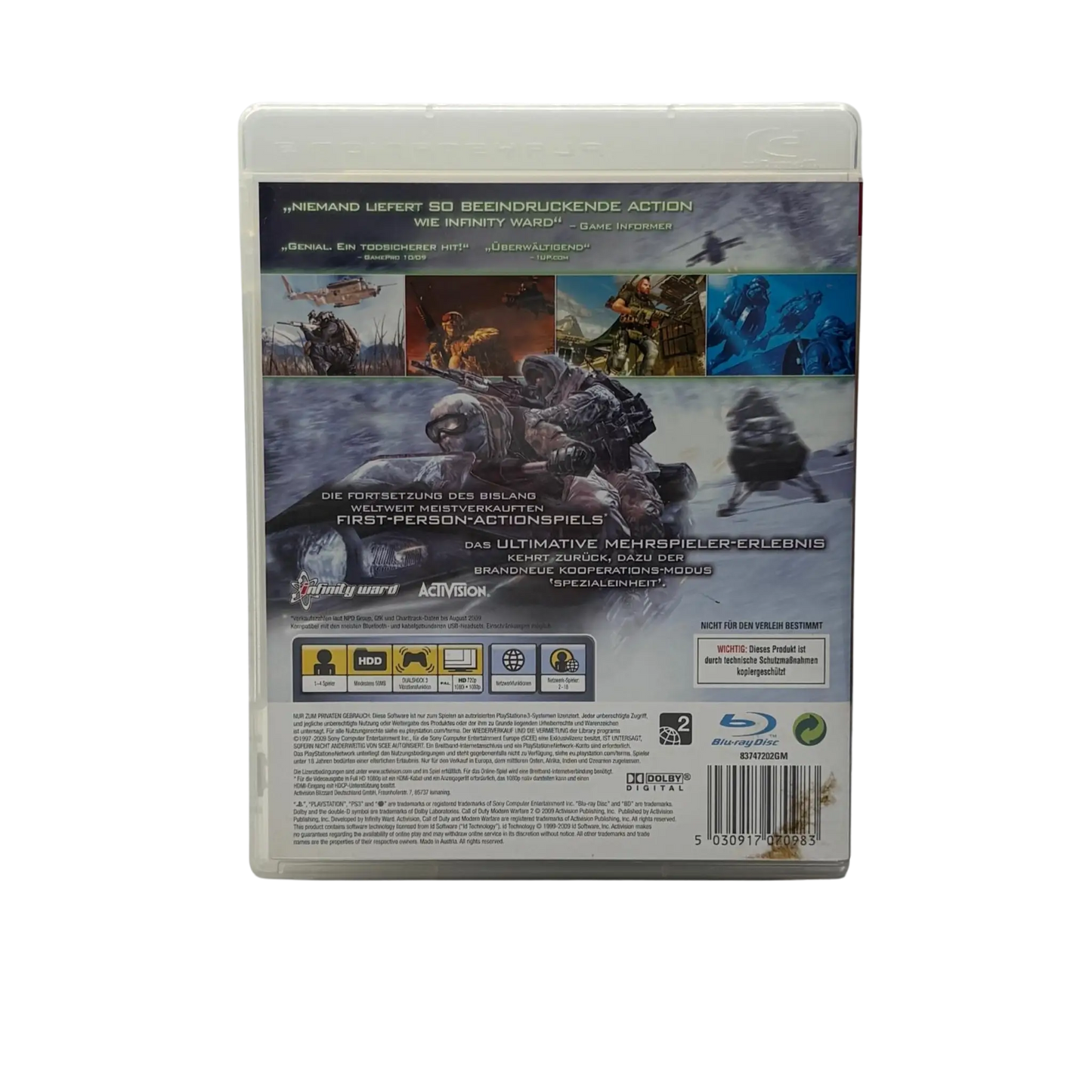 Call of Duty: Modern Warfare 2 - Playstation 3 (PS3) - OVP - USK18 Spiel Zockerkiste