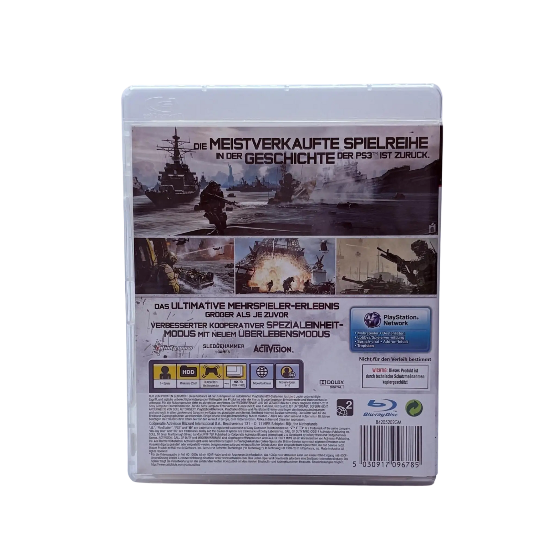 Call of Duty: Modern Warfare 3 - Playstation 3 (PS3) - OVP - USK18 Spiel Zockerkiste