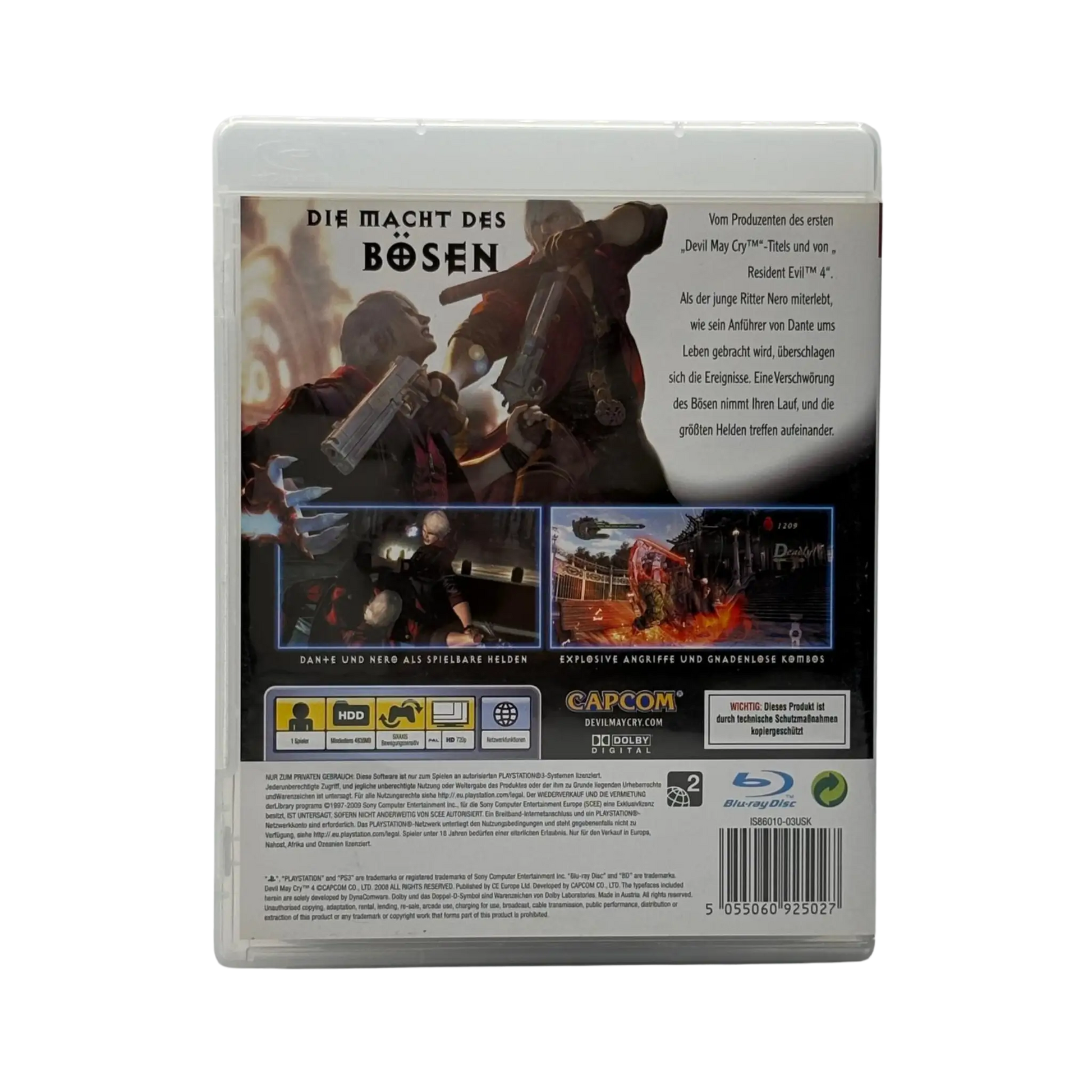 Devil May Cry 4 - Playstation 3 (PS3) - OVP Spiel Zockerkiste