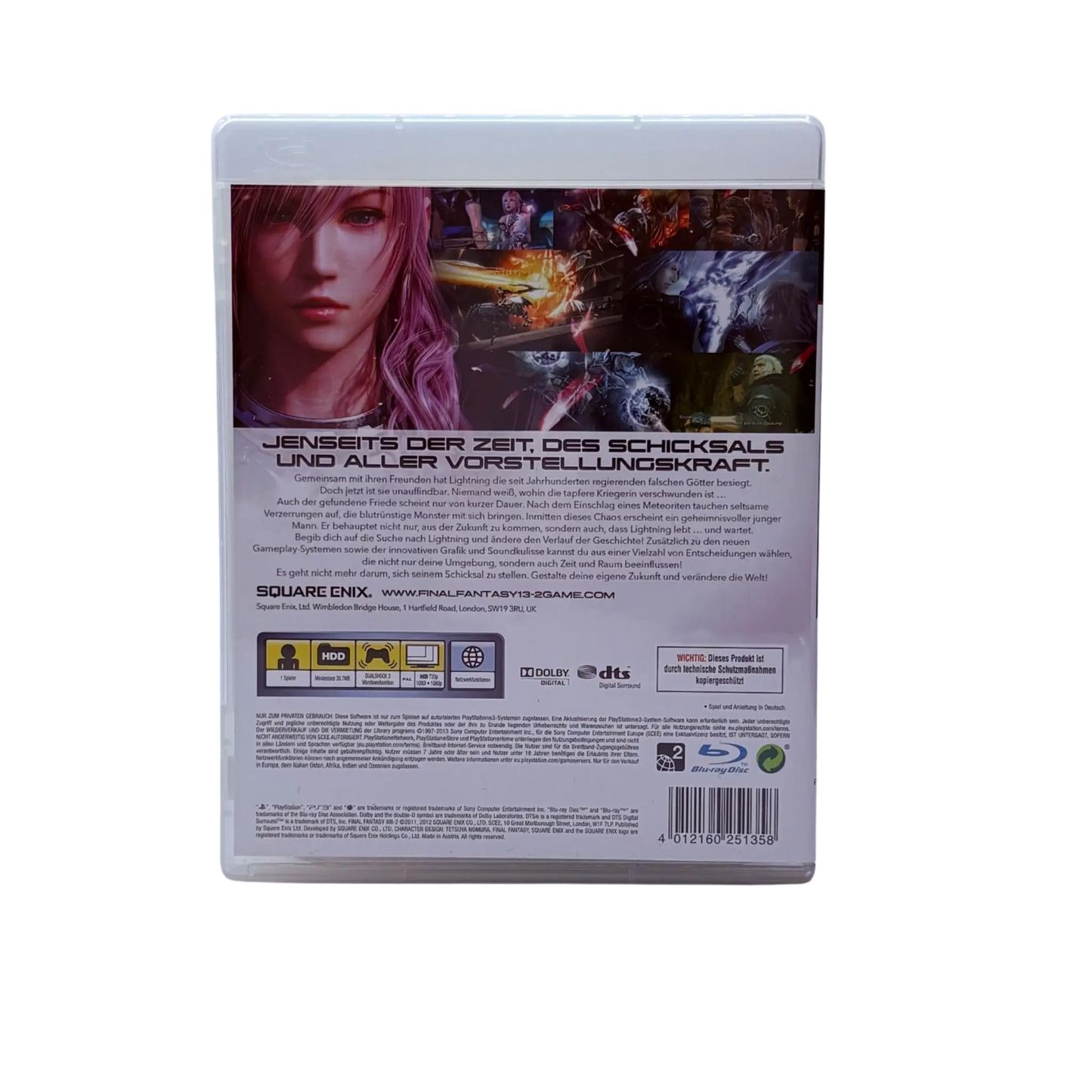 Final Fantasy XIII-2 - Playstation 3 (PS3) - OVP