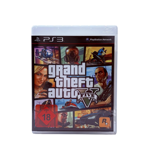 Grand Theft Auto V (GTA 5) - Playstation 3 (PS3) - OVP - USK 18 Spiel Zockerkiste