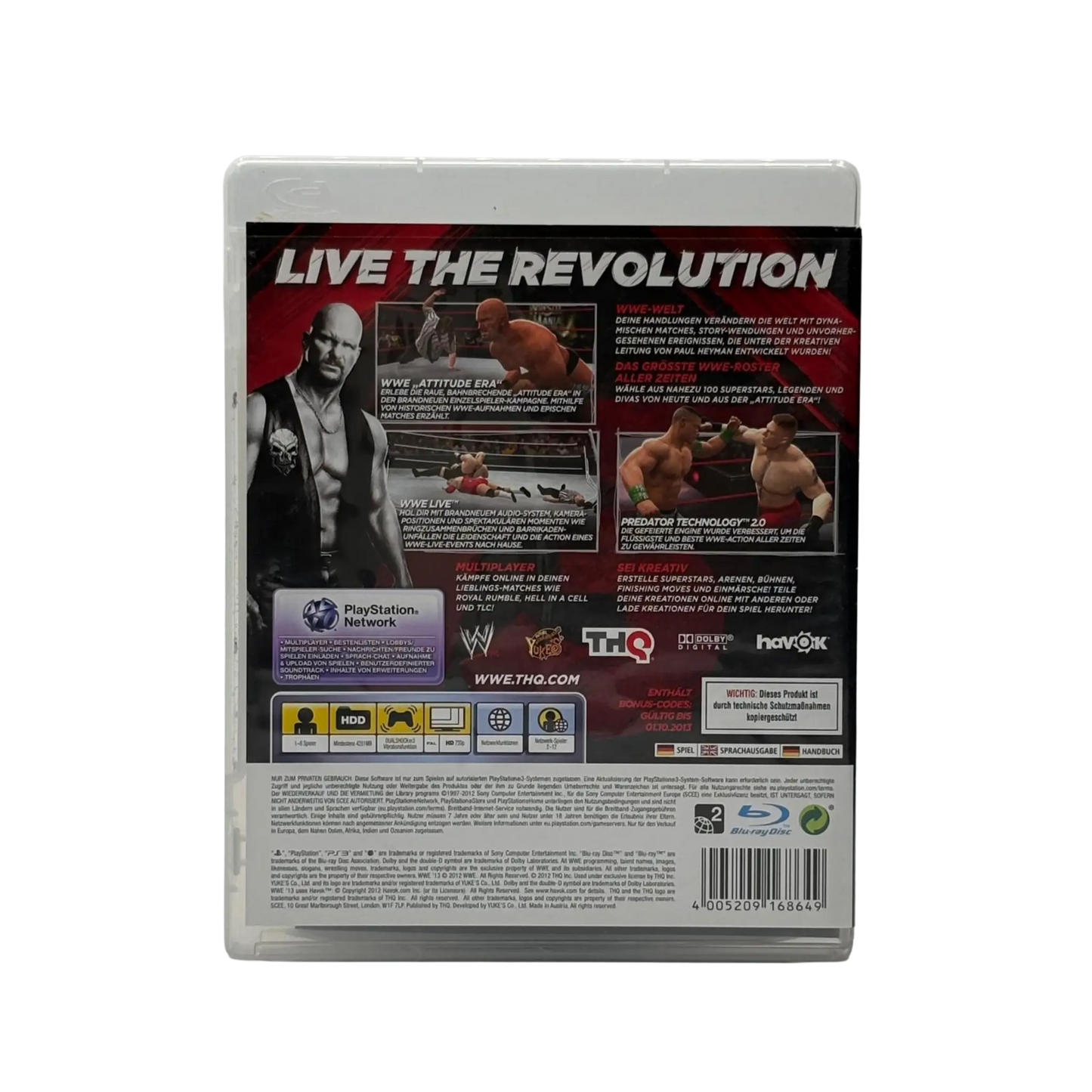 WWE '13 First Edition (PS3) - OVP Spiel Zockerkiste