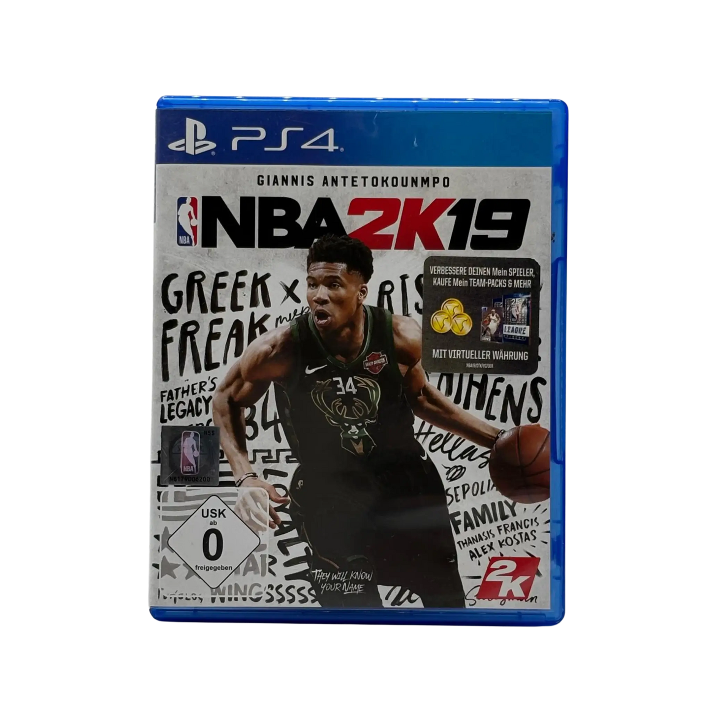 NBA 2K19 - Playstation 4 (PS4) - OVP Spiel Zockerkiste