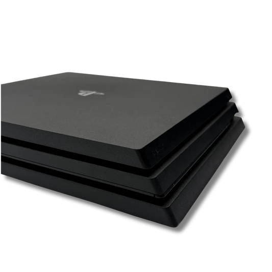 Playstation 4 (PS4) Pro schwarz - 1 TB - mit Controller und Destiny - gebraucht (gut)