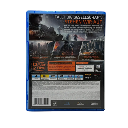 Tom Clancy’s The Division - Playstation 4 (PS4) - OVP - USK 18 Spiel Zockerkiste