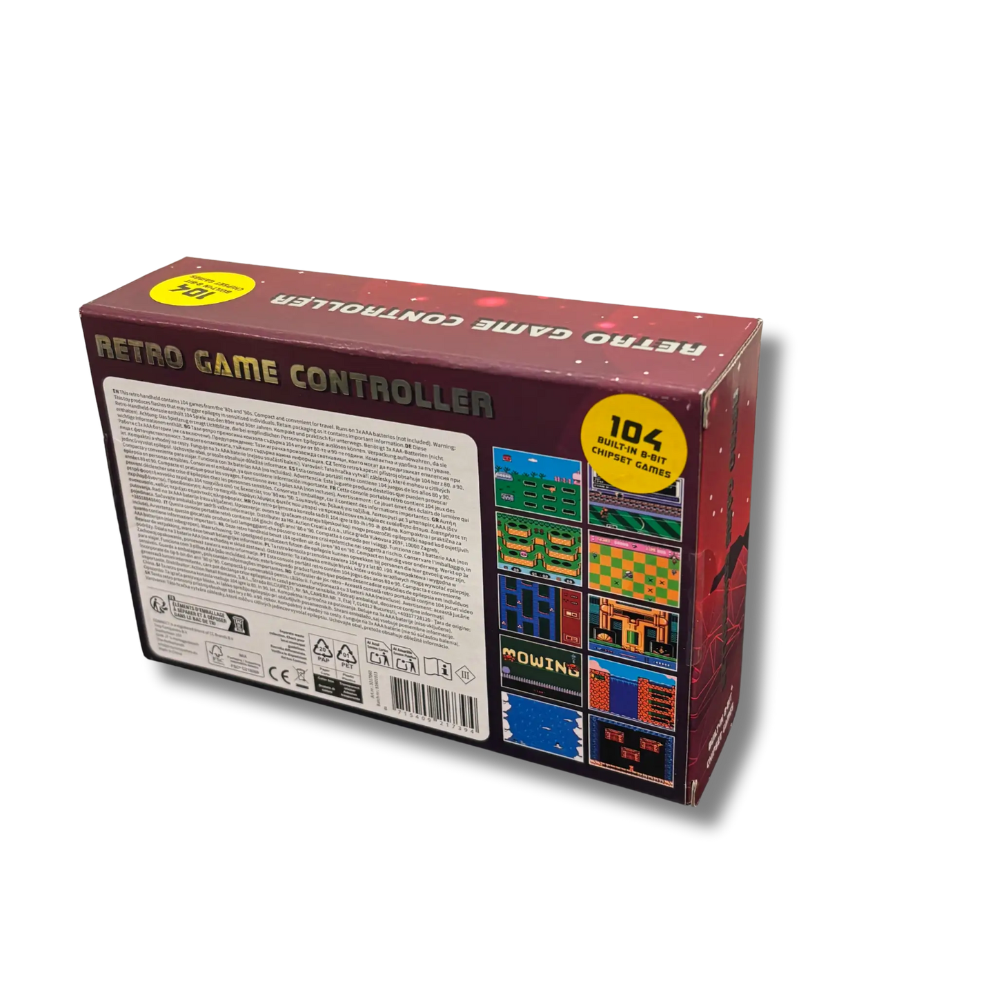 Retro Game Controller mit 104 Built-In 8-Bit-Spiele - neu und OVP