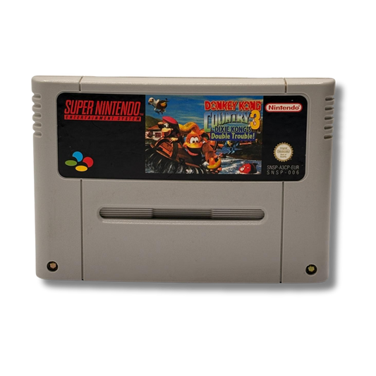 Donkey Kong Country 3: Dixie Kong’s Double Trouble! - Super Nintendo (SNES) - Modul PAL (gebraucht, sehr gut) Spiel Zockerkiste