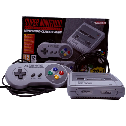 Super Nintendo Classic Mini Konsole - OVP & CIB - gebraucht (wie neu) inkl. Zubehör