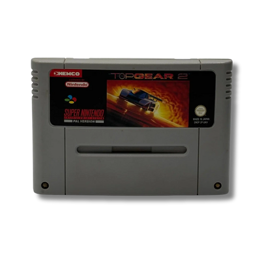 Top Gear 2 - Super Nintendo (SNES) - Modul PAL (gebraucht, gut) Spiel Zockerkiste